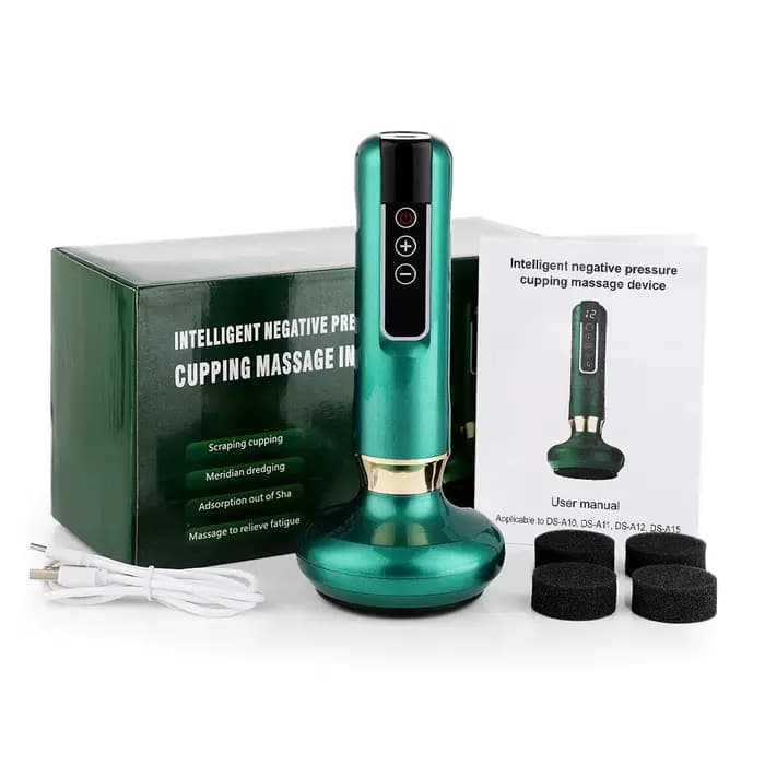 Masseur de Cellulite portatif intelligent de Massage sous vide de 12 niveaux dispositif de ventouses
