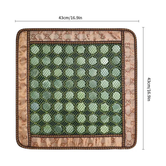 Coussin de massage en pierre de germanium, matelas de massage, coussin de physiothérapie, mousse de 