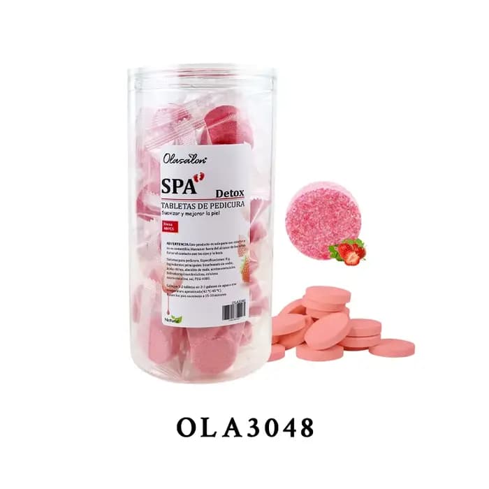 180/40 pièces bain de pieds instantané comprimés effervescents huile essentielle sel de bain spa soi