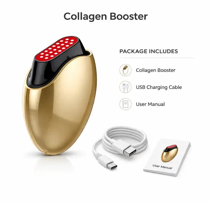 Appareil de beauté faciale RF EMS Anti-âge Anti-rides 2 couleurs LED Soin de la peau Mini radiofréqu
