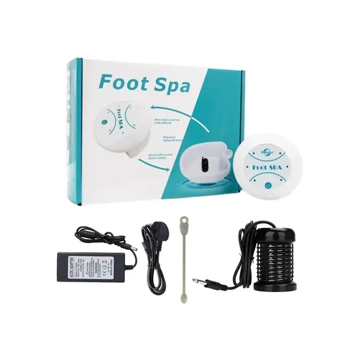 Détox ionique pied Spa masseur électrique Machine vibrant bain à remous traitement tableau relaxant 