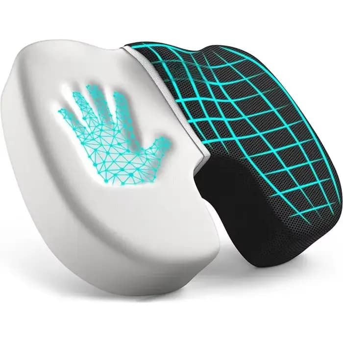 Coussin de chaise ergonomique en mousse à mémoire de forme pour le bureau, anti-hémorroïdes, pour la
