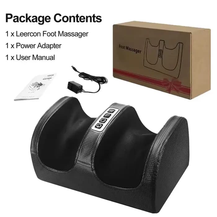 Masseur électrique de pieds, thérapie chauffante, Compression chaude, rouleau de pétrissage Shiatsu,