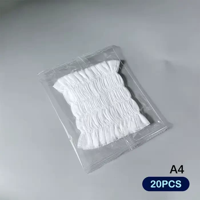 HUA HUA 20/50/100 pièces bandeaux de Spa jetables bandes de poils du visage doux Non élastiques pour