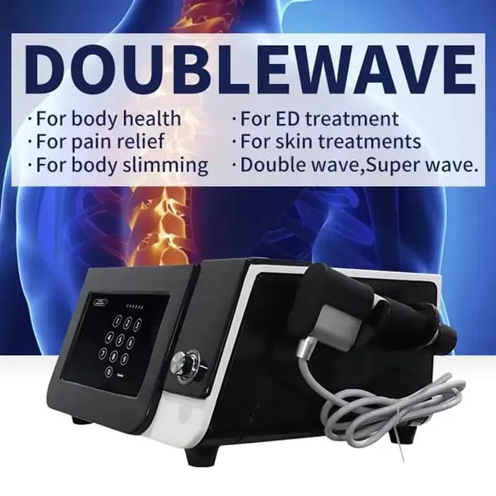 Pistolet de massage à ondes de choc extracorporelles automatique EMSWTC-007 pour soulager les douleu