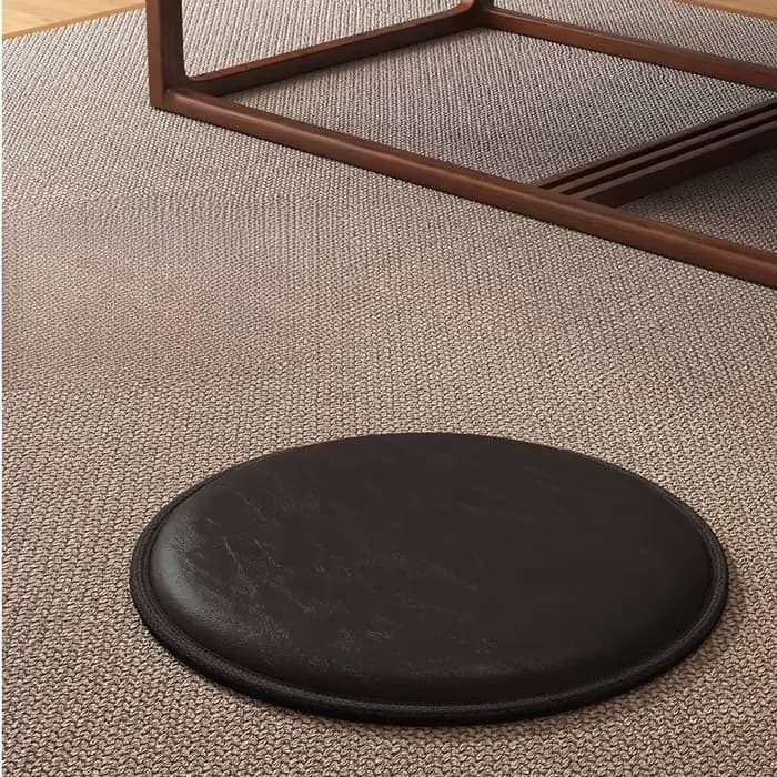 Coussin à mémoire de forme rond de style japonais professionnel de qualité supérieure, technologie d