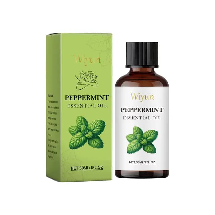 Huile essentielle de massage multifonctionnelle à la menthe poivrée, huile de massage corporel hydra