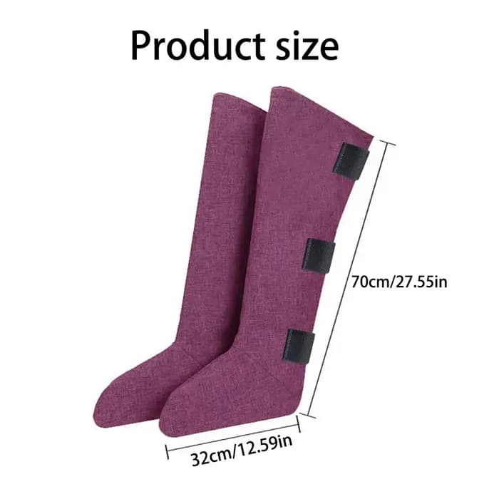 Masseur de jambes électrique pneumatique, bottes de moxibustion, version étendue pour une relaxation
