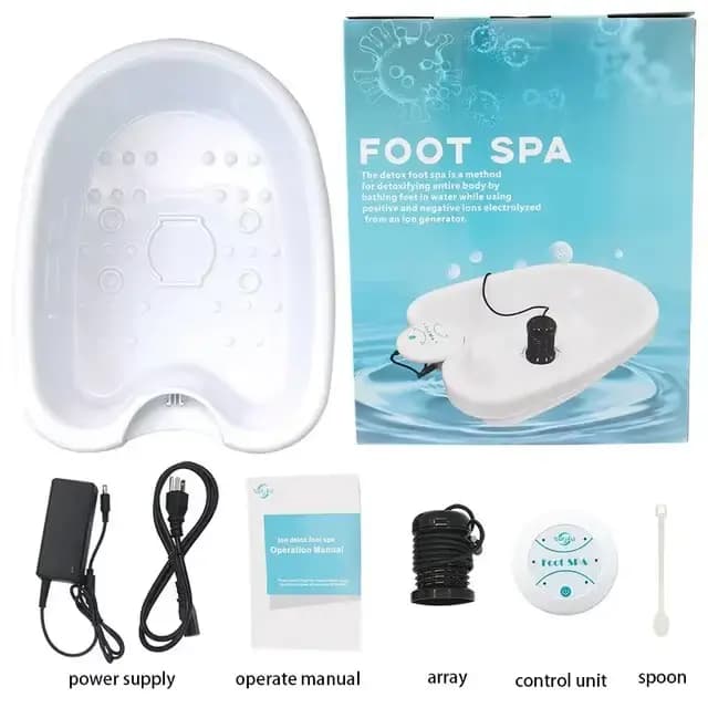 Nouveau bain de pieds ionique Machine de désintoxication nettoyage en profondeur Vibration Massage S