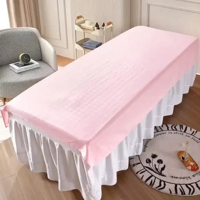 Drap de couverture de lit de Massage Spa, couverture de Table de Salon de beauté avec sans trou pour