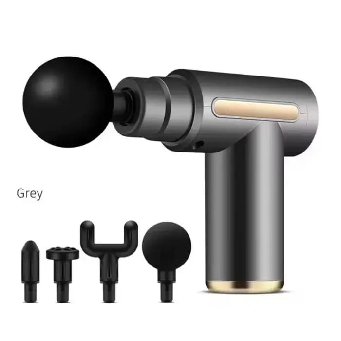 Pistolet de massage électrique, outil de massage à percussion pour tissus profonds de 4 pièces, déte