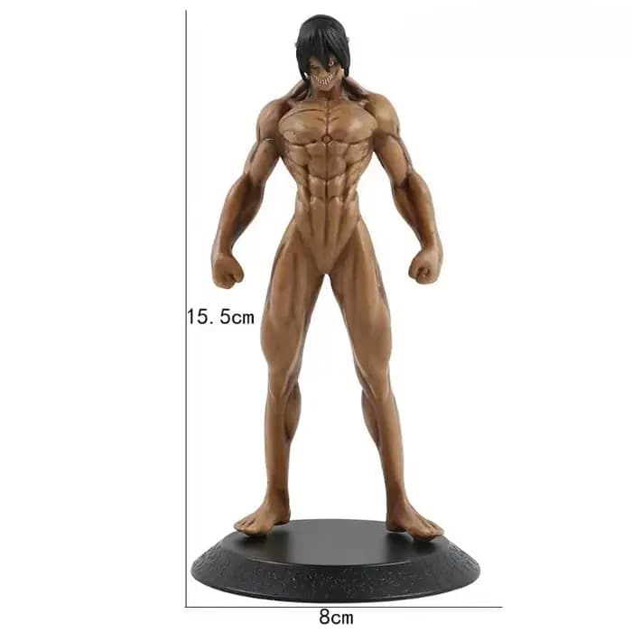 Figurine d'action Eren Jaeger de L'Attaque des Titans - Modèle de collection de dessin animé, orneme