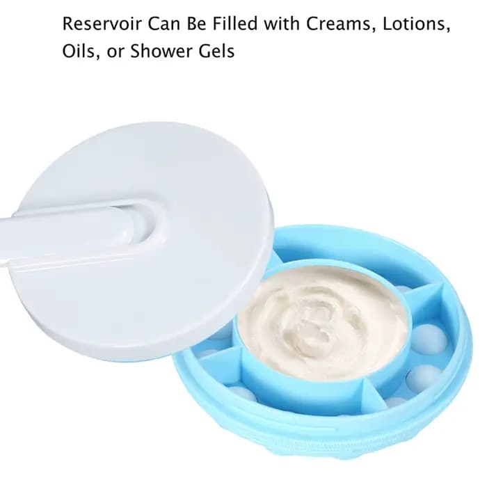 Applicateur de crème à l'huile et Lotion à Long manche, brosse de bain pour les jambes et le corps, 