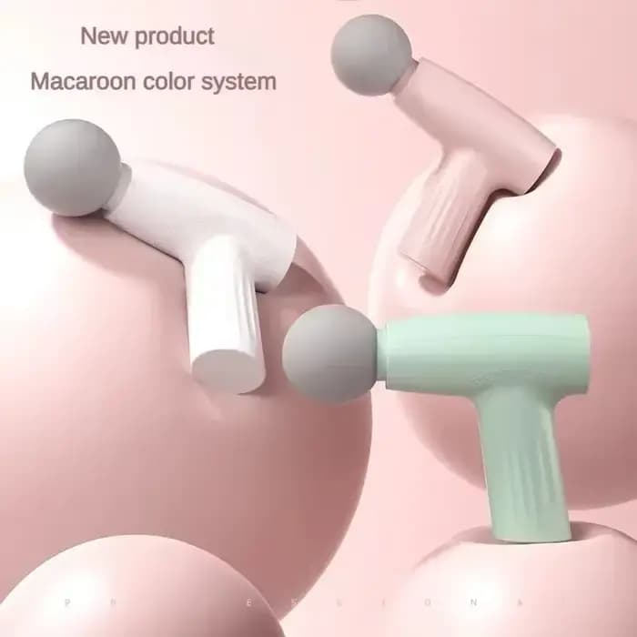 Mini pistolet de Massage musculaire rose, pistolet de Massage portatif pour tissus profonds, pistole
