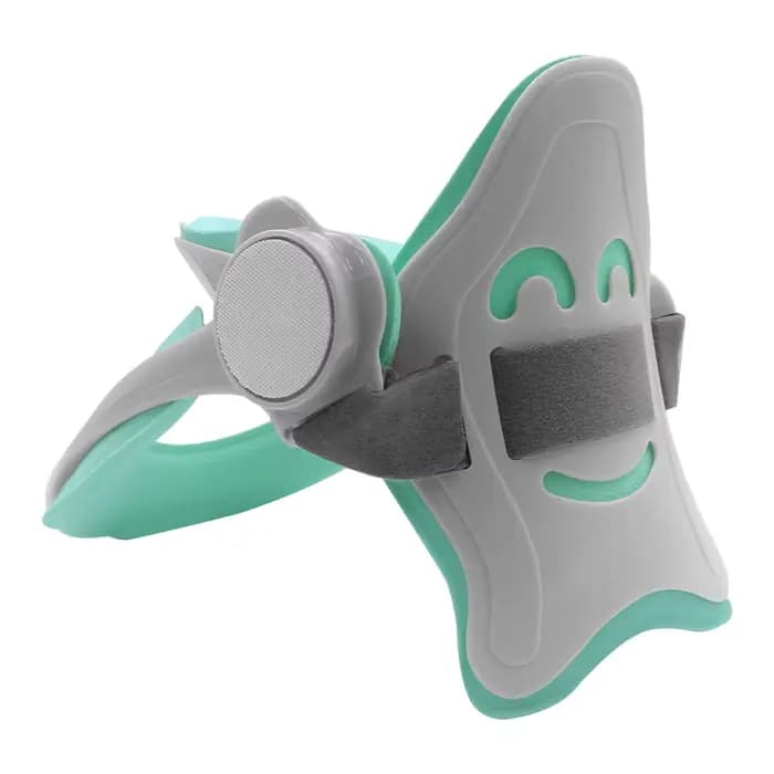 Oreiller ergonomique de soutien cervical avec sangle réglable en polyester respirant et confortable