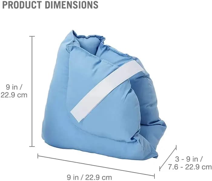 Coussin de talon de pied réglable, Support d'oreiller, attelle de cheville souple, soulagement de la