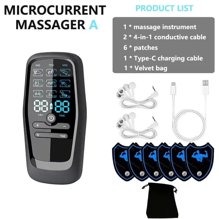 Stimulateur musculaire électrique EMS, thérapie par électrostimulation haute fréquence, stimulateur 
