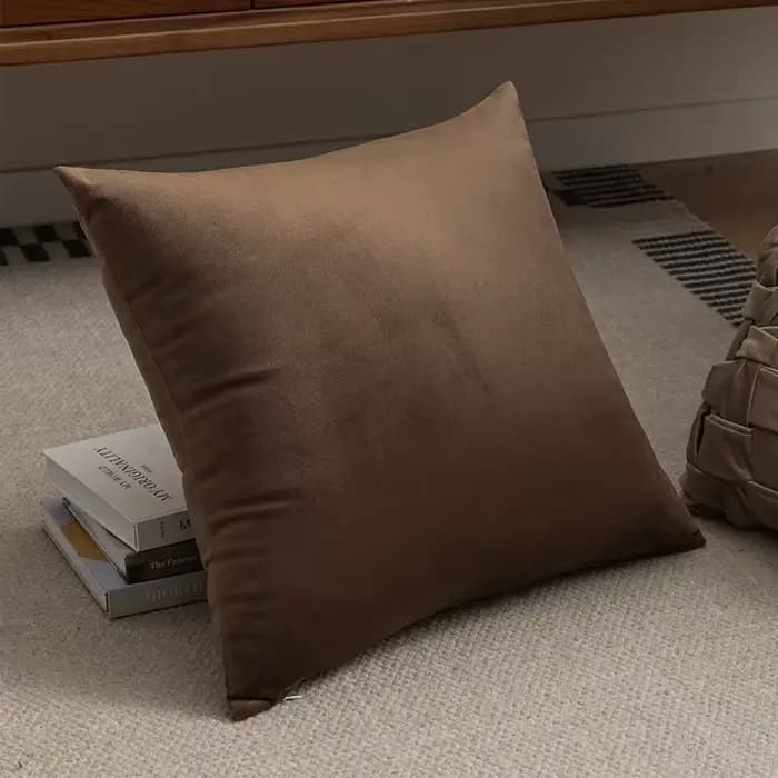 Housse de coussin tissée de luxe moderne, taie d'oreiller tissée artisanale italienne haut de gamme,