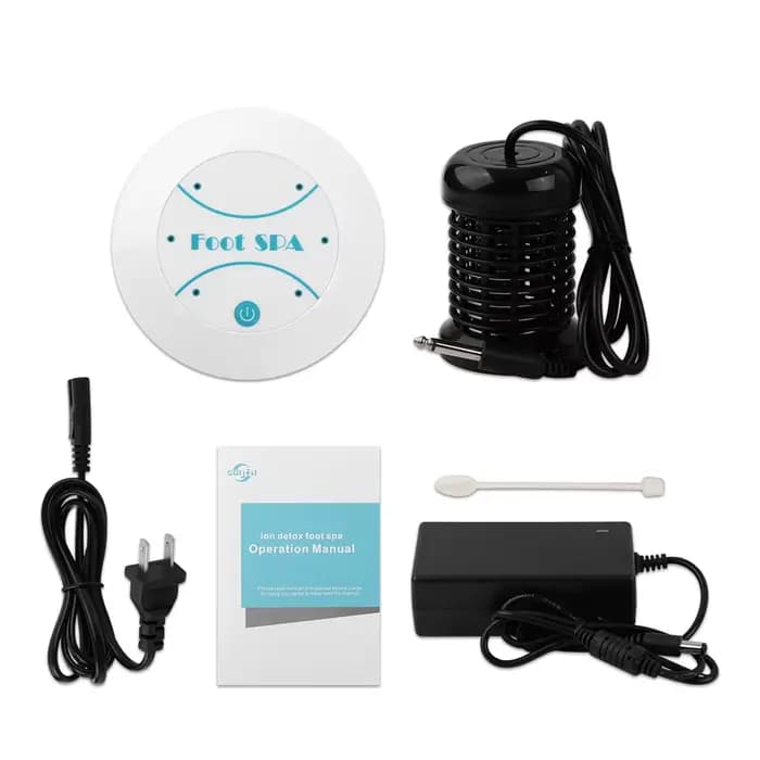 Machine de bain de spa ionique pour les pieds, bain de pieds en surpoids sanguin, poignées Ion, effe