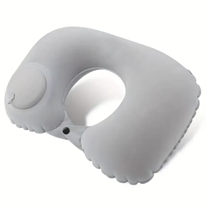 Oreiller gonflable Portable en forme de U