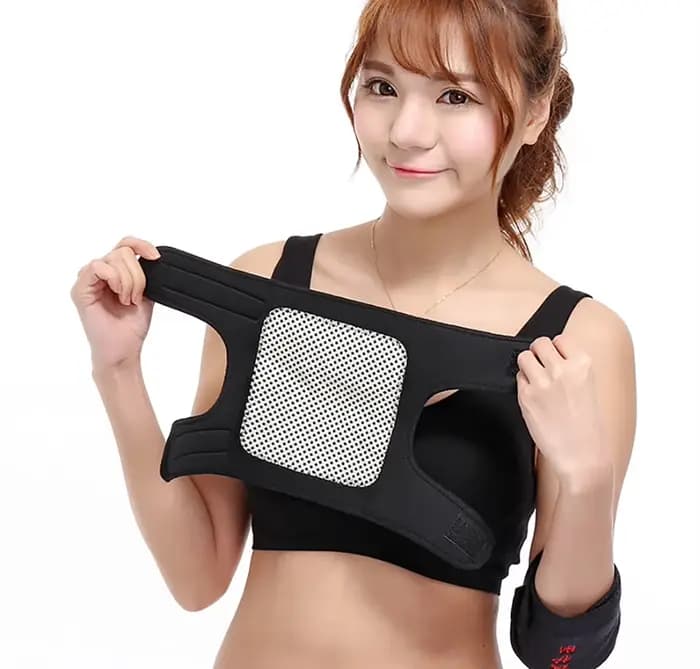 1 paire de coudières auto-chauffantes en Tourmaline, ceinture de soutien thérapeutique, masseur de bras, soulagement de l'arthrite, attelle de soutien, Massage, soins de santé
