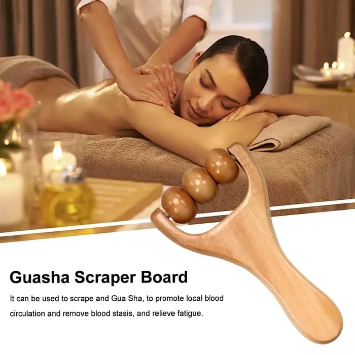 Rouleau de Massage en bois