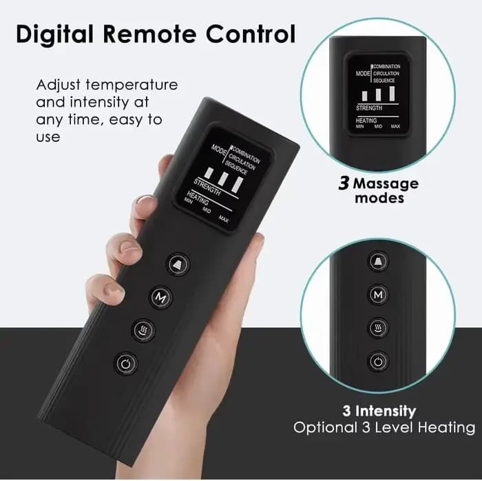 Appareil de massage des jambes à compression d'air pour combattre les varices