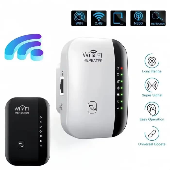 Répéteur Wi-Fi 11N, 300 Mb/s, pour la maison et le bureau, répéteur sans fil pour la stérilisation à distance du réseau