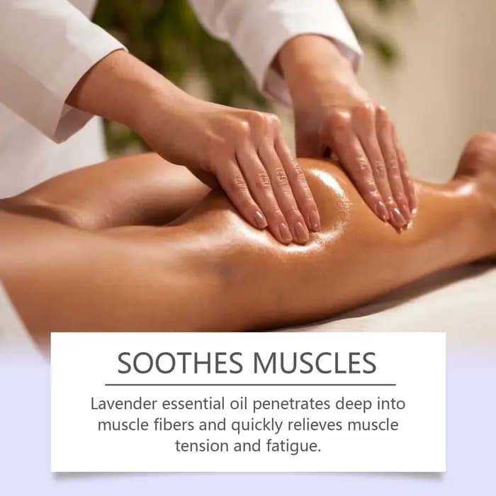 Huile de Massage relaxante à la lavande