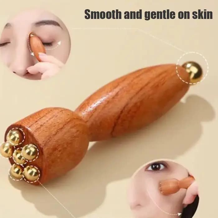 Masseur facial en forme de graine de lotus