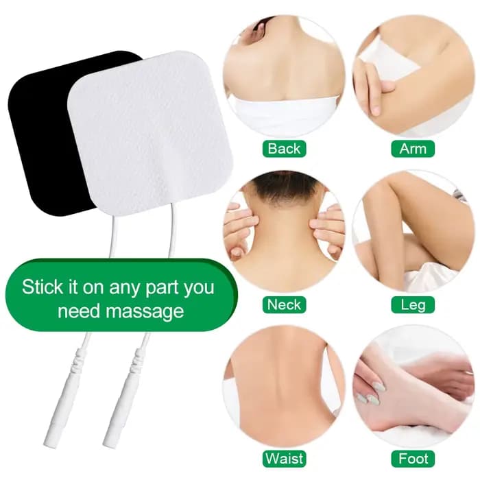 10/20 pièces électrodes tampons d'unité TENS
