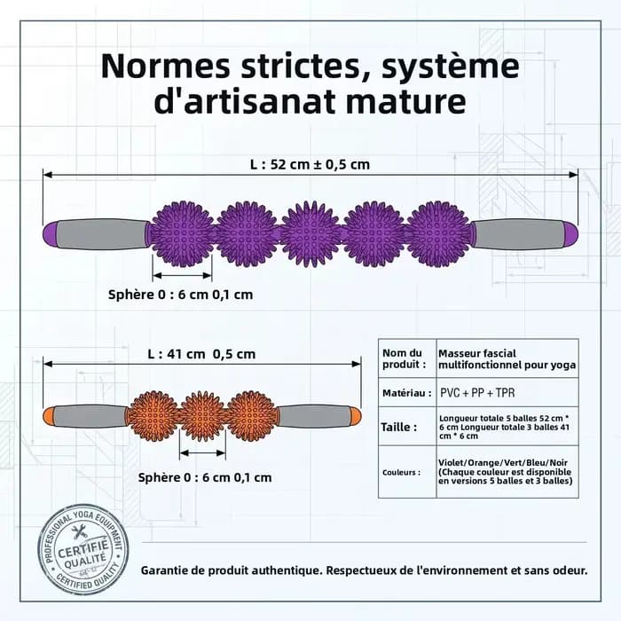 Bâton de massage style taïwanais