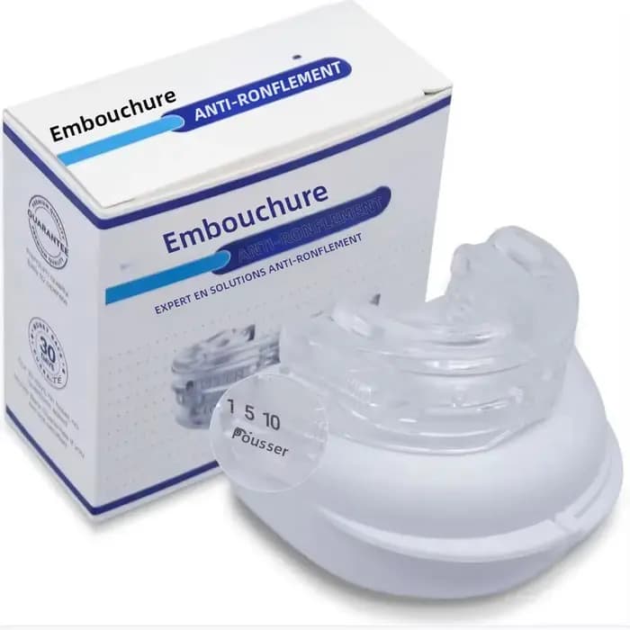 Protège-dents anti-ronflement ajustable pour une nuit de sommeil sans ronflement