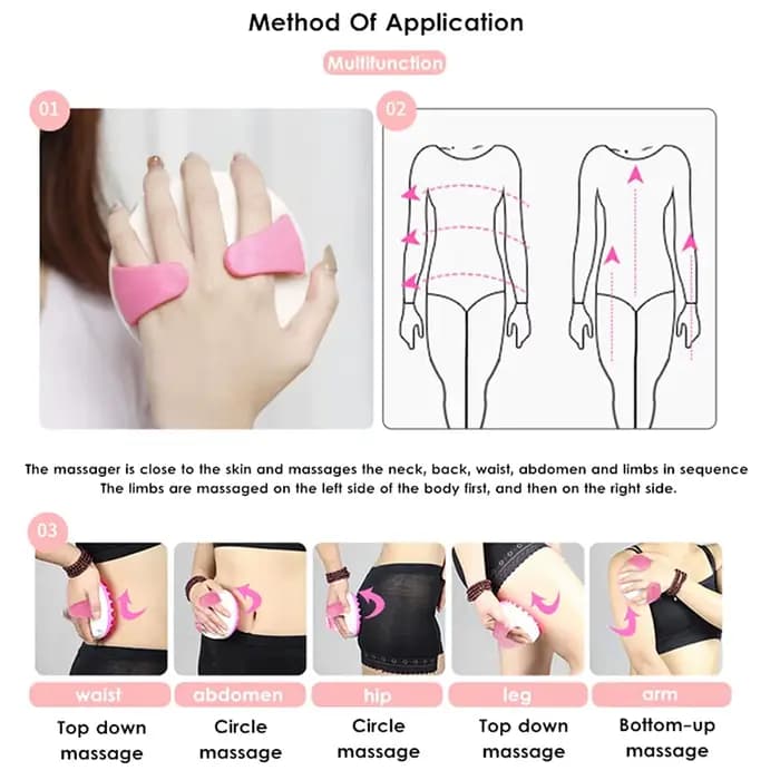 Ohio eur anti-cellulite en silicone