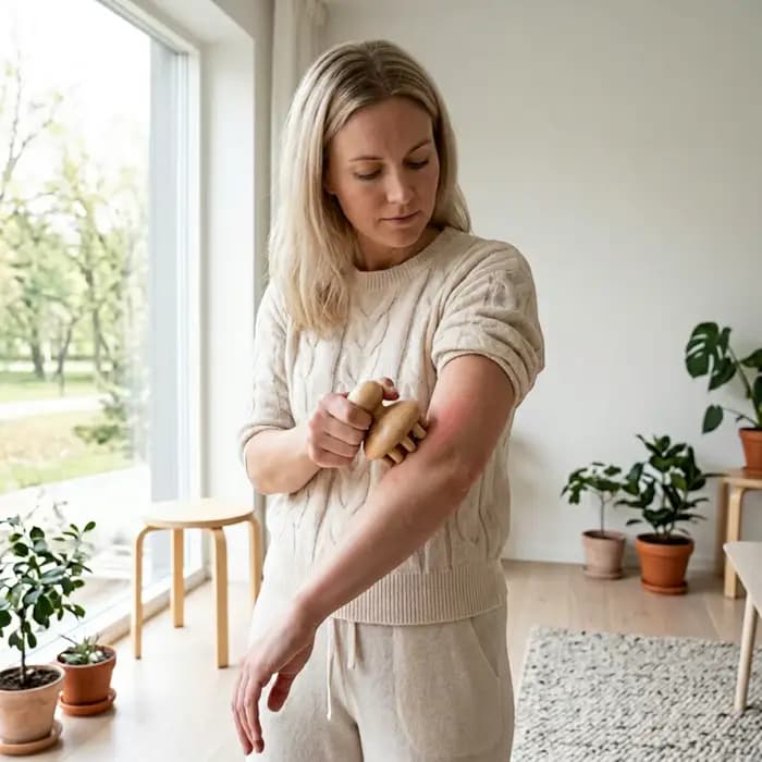 Outils de massage en bois