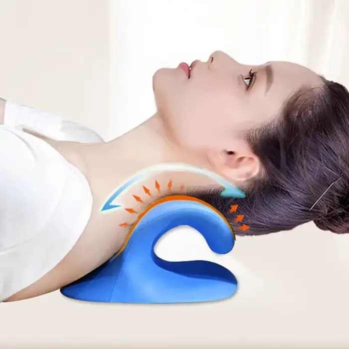 Oreiller de Massage de la colonne cervicale en forme de U