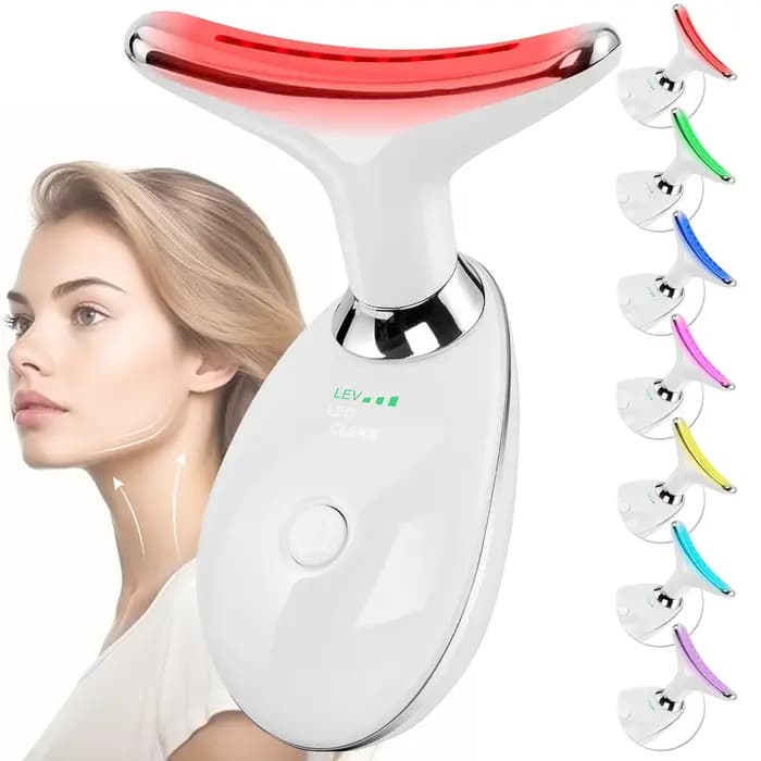 Appareil de massage du visage à lumière rouge