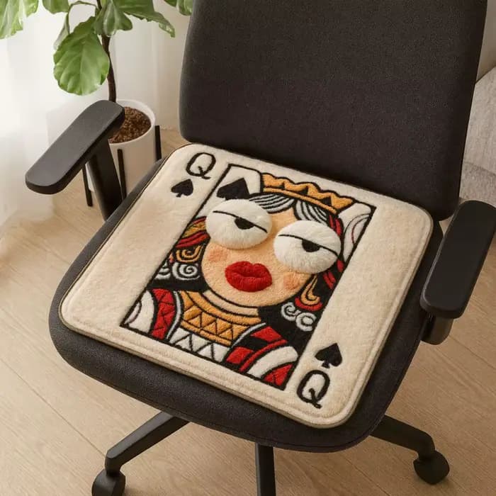 Coussin de tabouret doux et épais