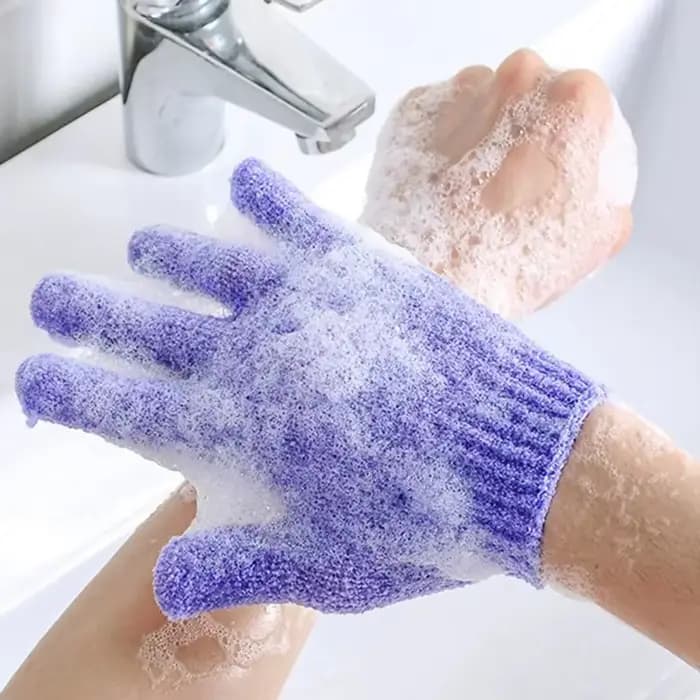 Gants de bain de douche