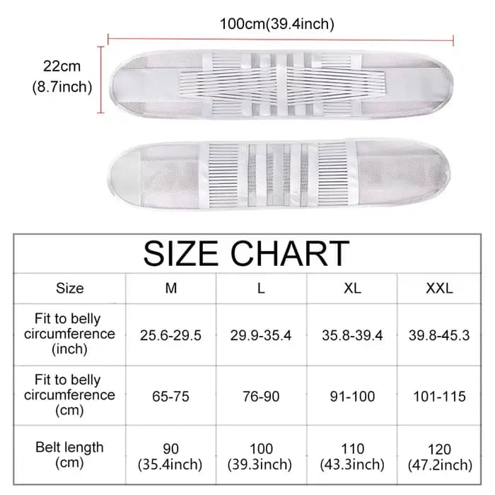 Ceinture de soutien lombaire