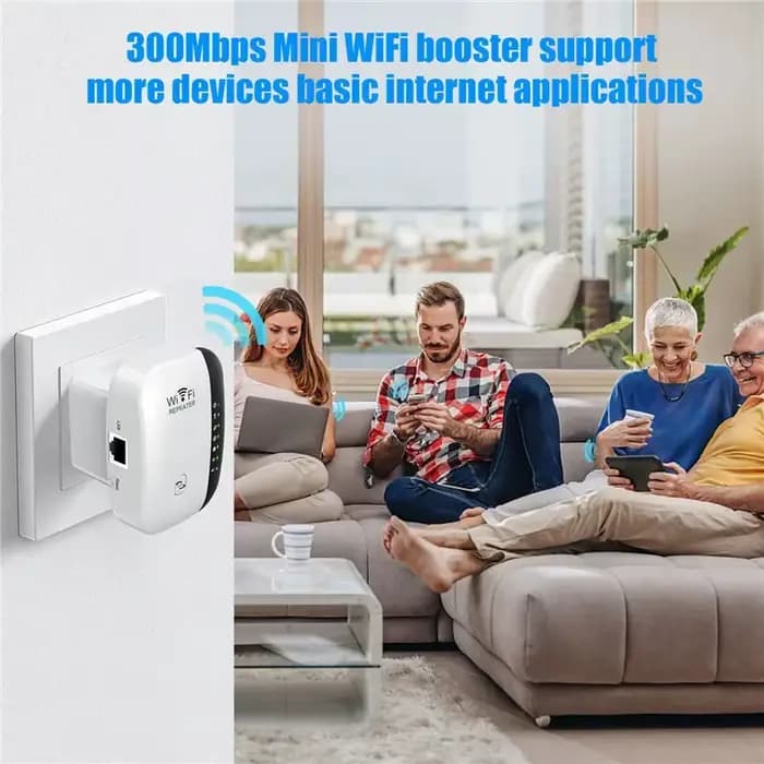 Répéteur Wi-Fi 11N, 300 Mb/s, pour la maison et le bureau, répéteur sans fil pour la stérilisation à distance du réseau