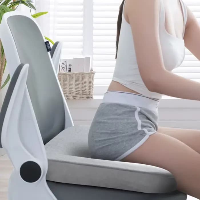 Coussin de chaise de bureau ergonomique en mousse à mémoire de forme