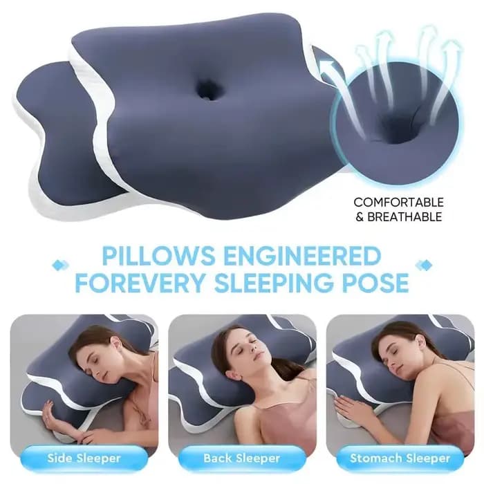 Oreiller cervical pour le soutien du cou