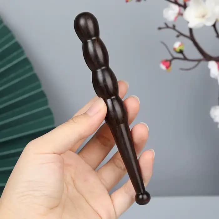 Bâton en bois d'acupression