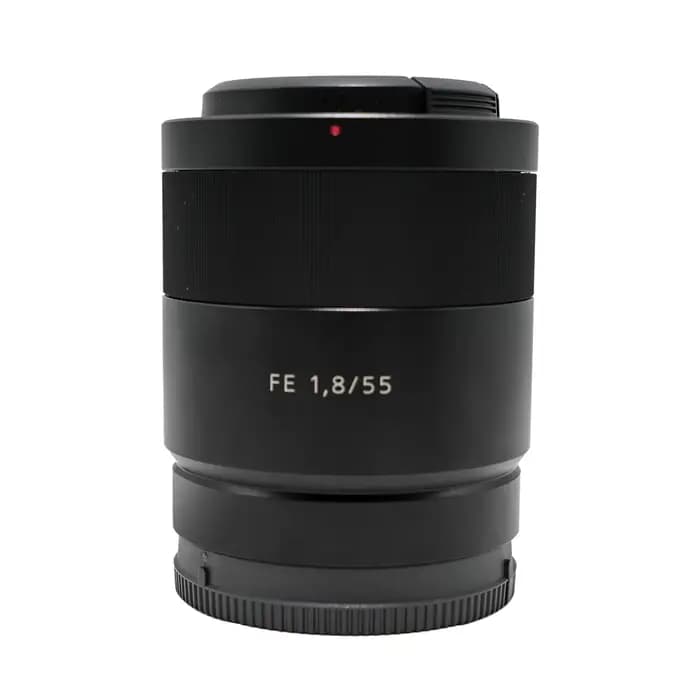 Objectif Sony Zeiss Sonnar T* FE 55mm f/1.8 ZA pour appareils photo plein format SEL55F18Z, état neuf