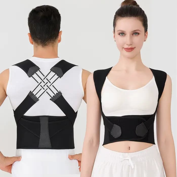 Correcteur de posture dorsal pour femmes et hommes