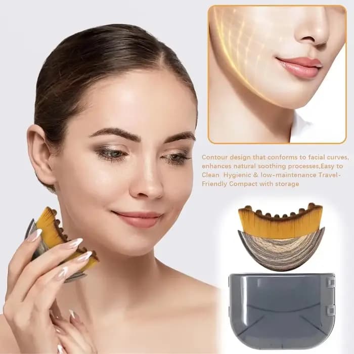 Brosse pour le visage à Contour lymphatique