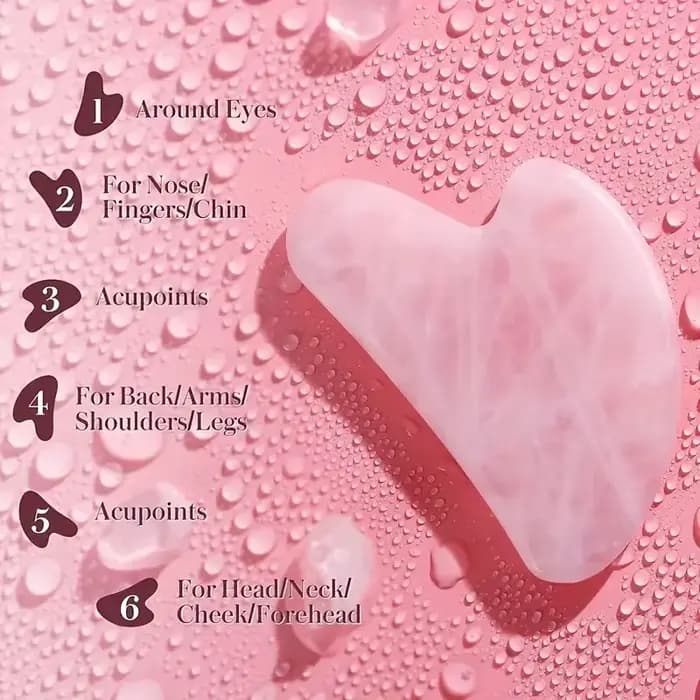 Outil facial Gua Sha, outil Guasha pour le visage