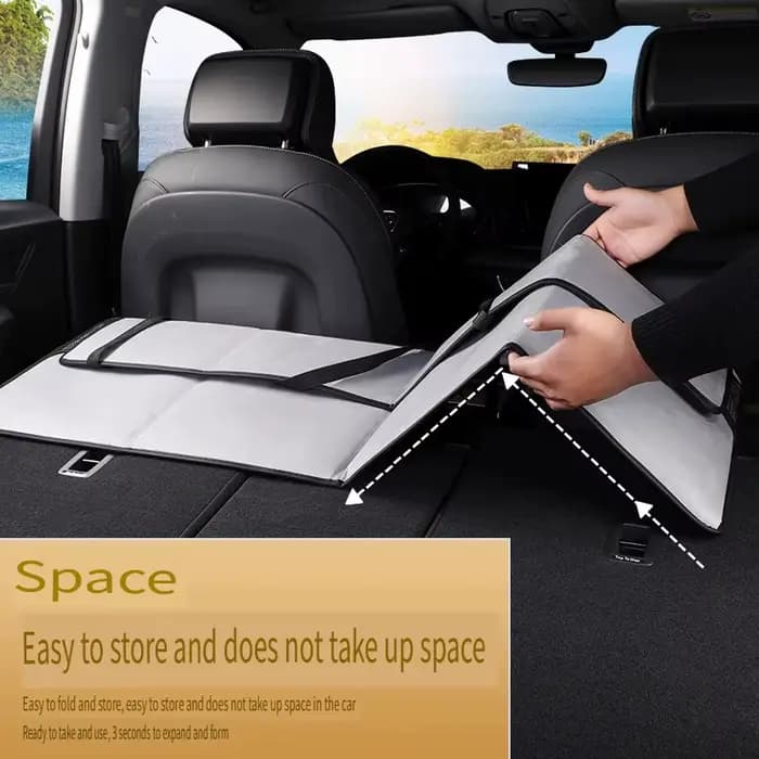 1 pièce d'extension de lit de voiture – idéale pour le camping, les voyages en voiture et les déplacements de nuit, accessoires de matelas d'extension pliables