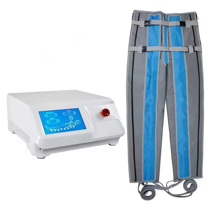 Appareil professionnel Portable de massage de drainage lymphatique de sauna de dispositif amincissant de pression d'air salon de machine de thérapie de vêtements